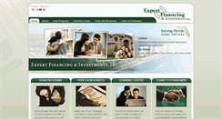 Desktop Screenshot of expertfinancing.net